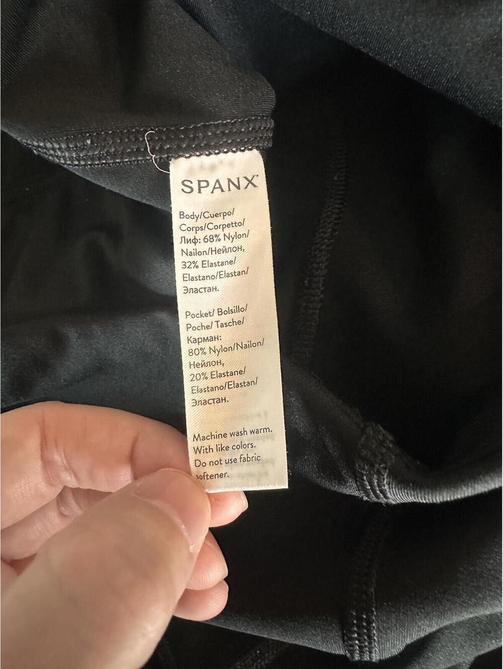 SPANX SPANXshape Booty Boost Flare Pants Yoga Leggings Black Women Small 50243R - Picture 7 of 15